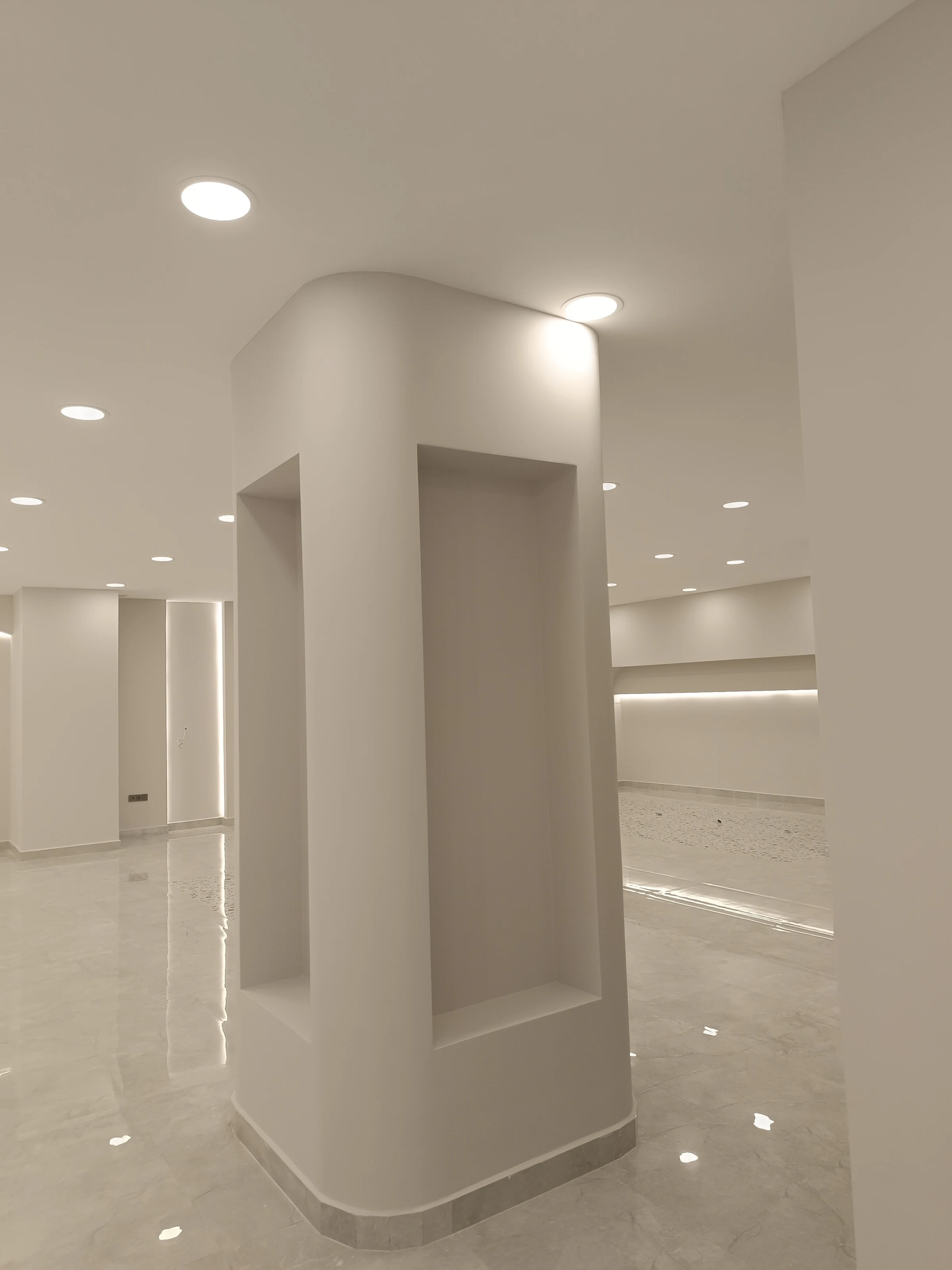 Gizli ışık bandı ve alçıpan tavan detayı, Bursa